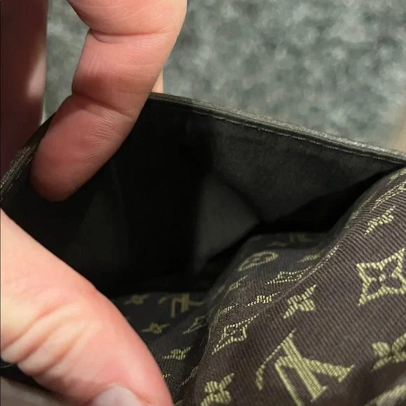 Louis Vuitton Monogram Brown Denim Crossbody Bag - Picture 7 of 14